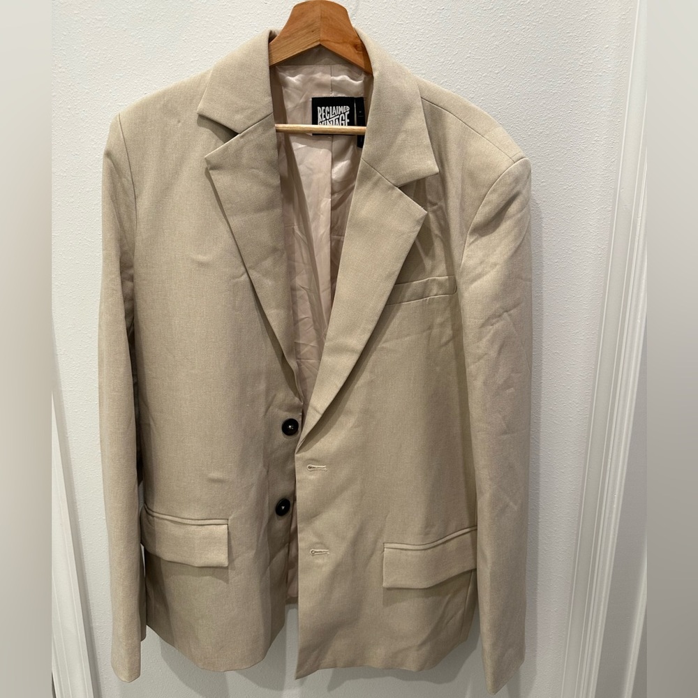 ASOS Reclaimed Vintage oversized blazer